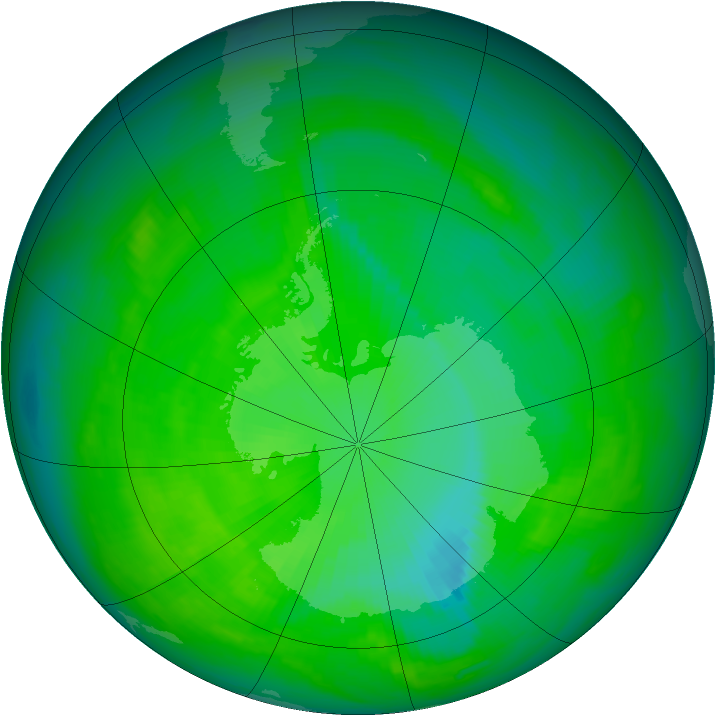 Ozone Map 1991-11-24